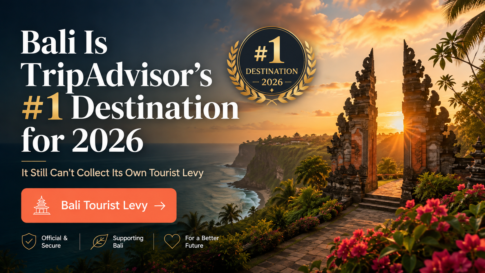 Bali #1 Bali Tourist Levy