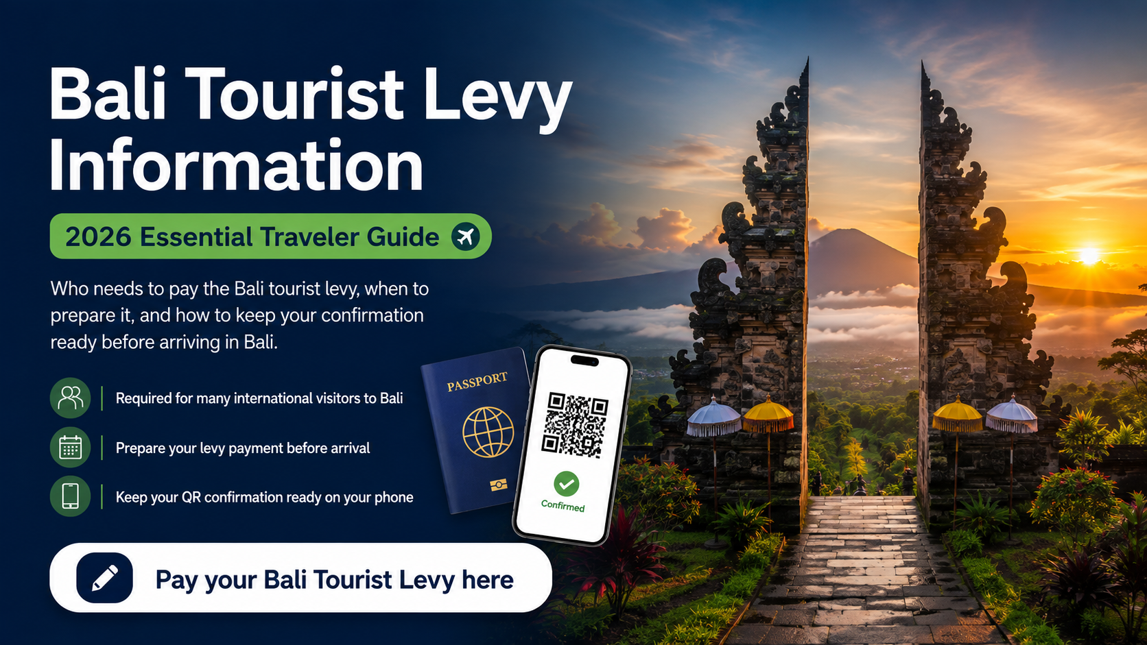 Pay Bali Tourist Levy Early